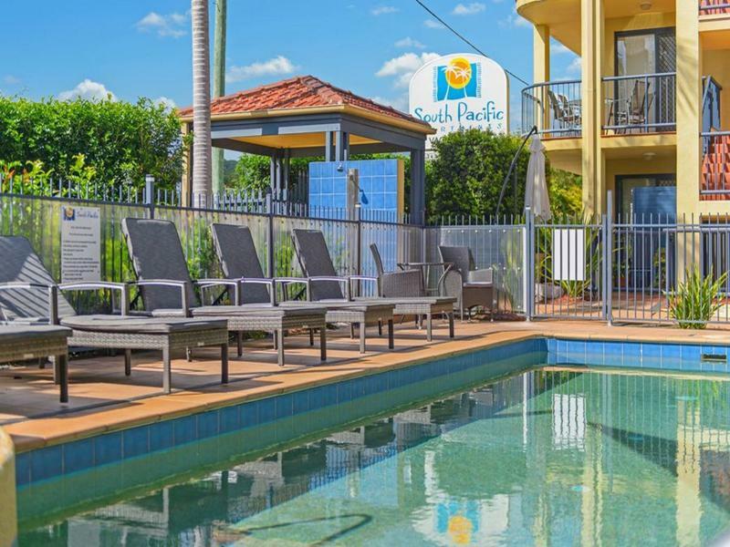 South Pacific Apartments Port Macquarie Esterno foto